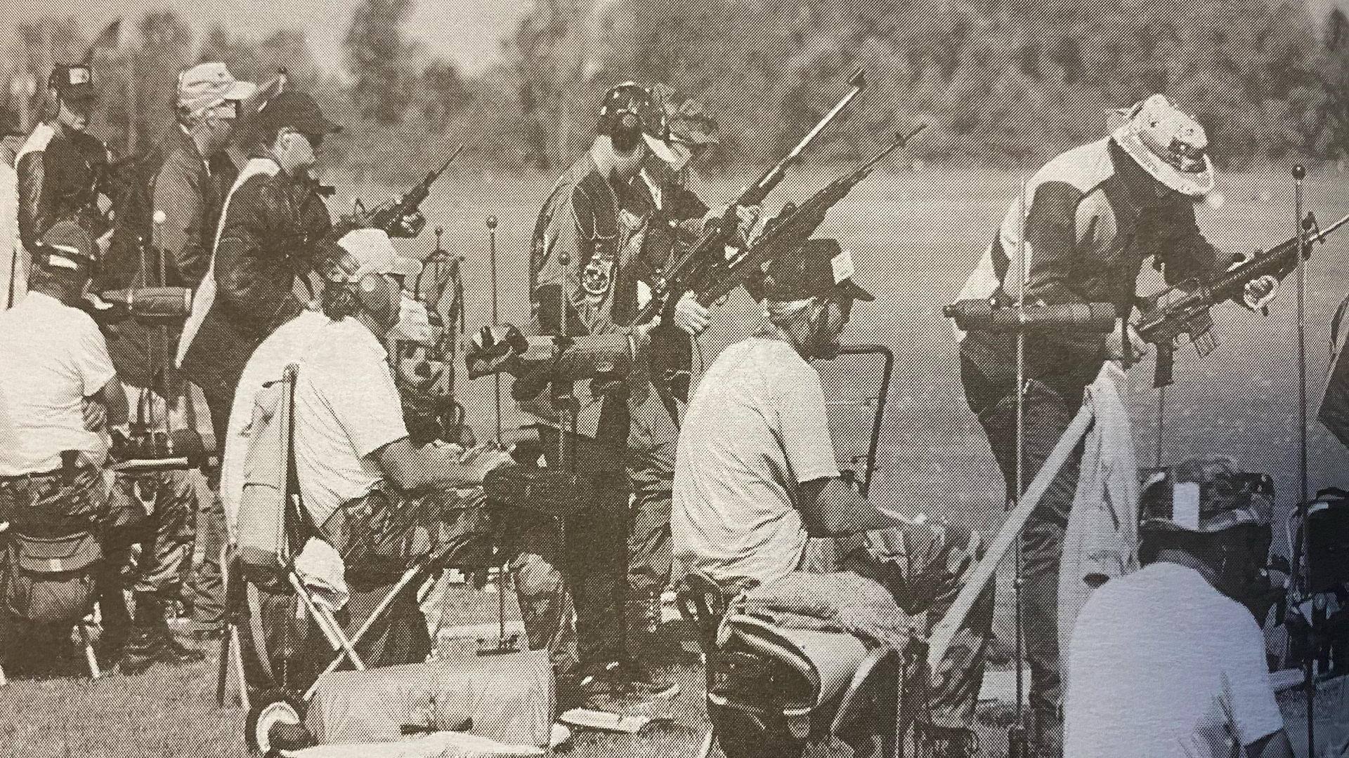 High Power Rifle shooters at Camp Perry