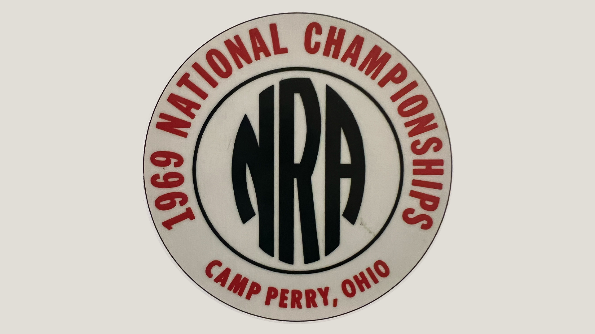 1969 NRA national championship logo