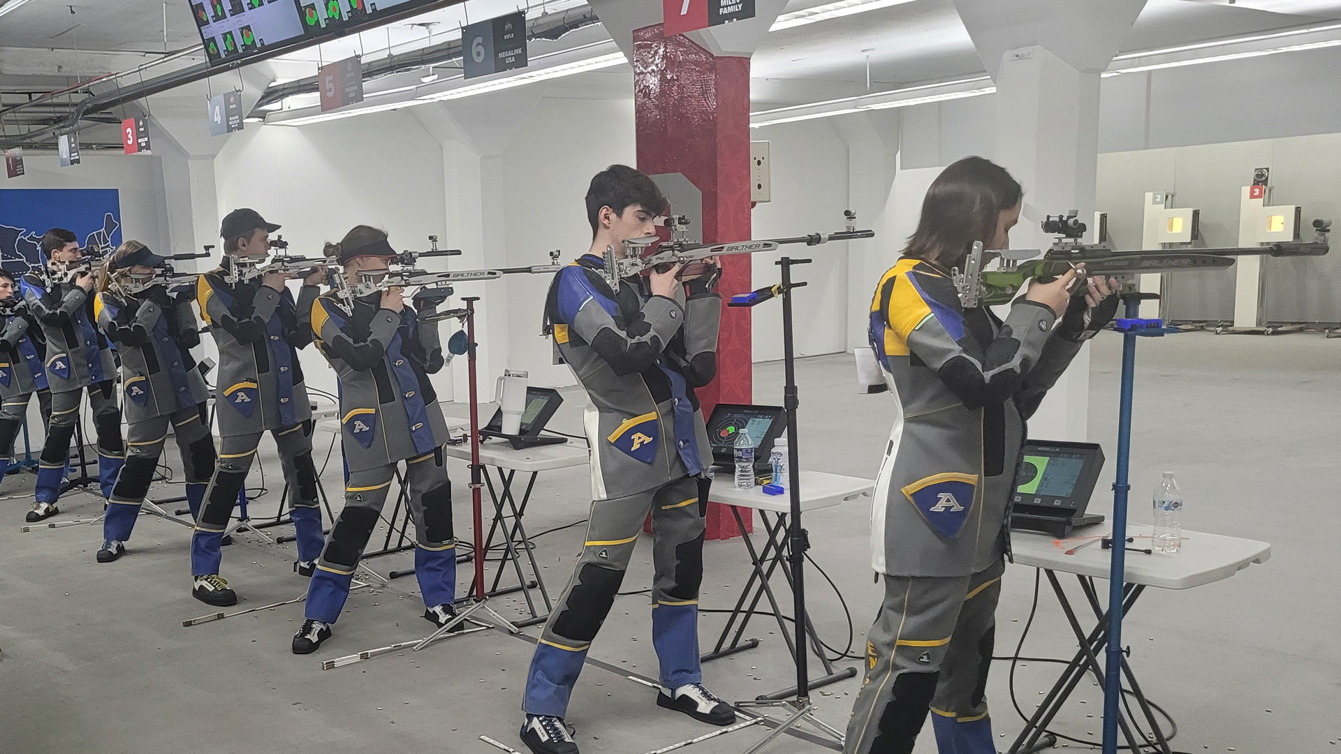 Akron rifle team