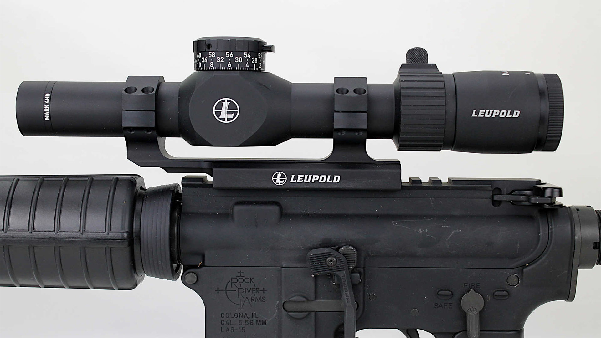 Leupold Mark 4HD 1-4.5X 24 mm optic &amp; Mark AR mount