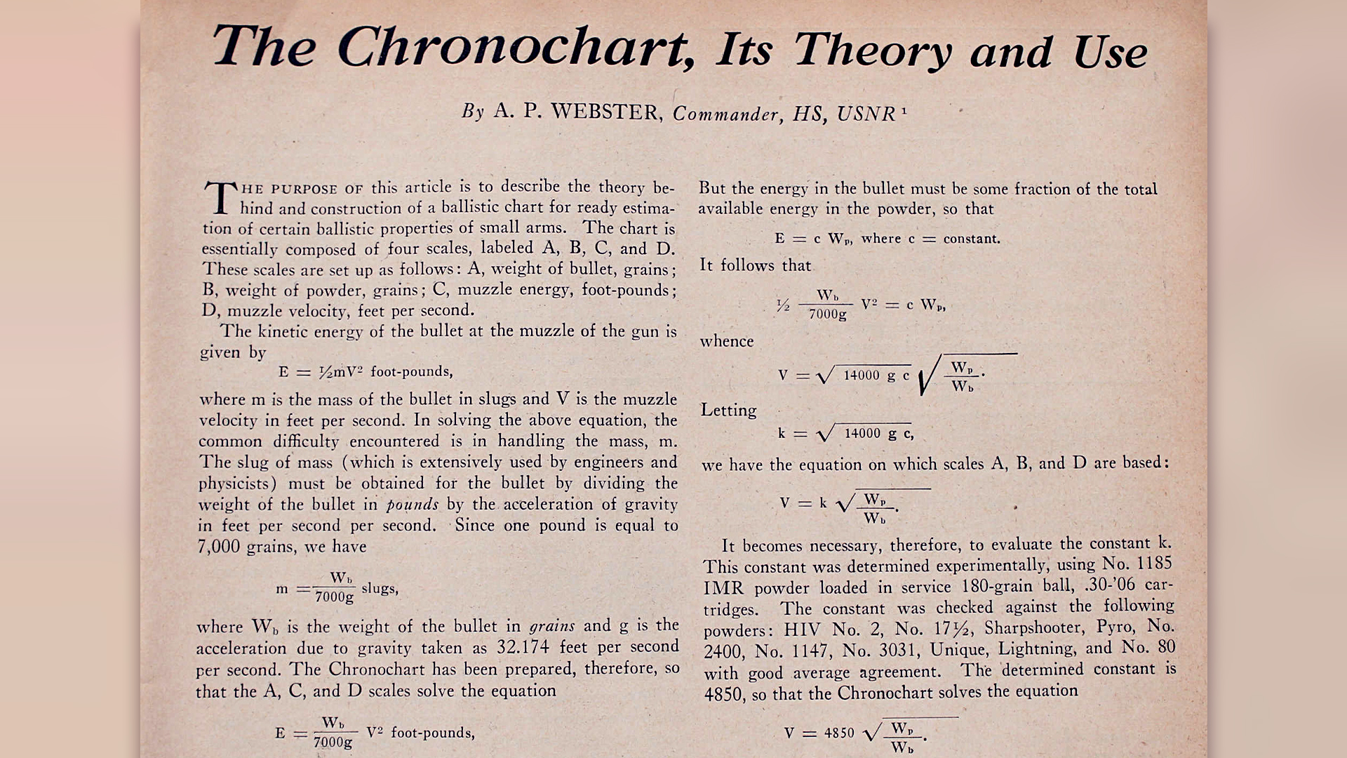 Chronochart article