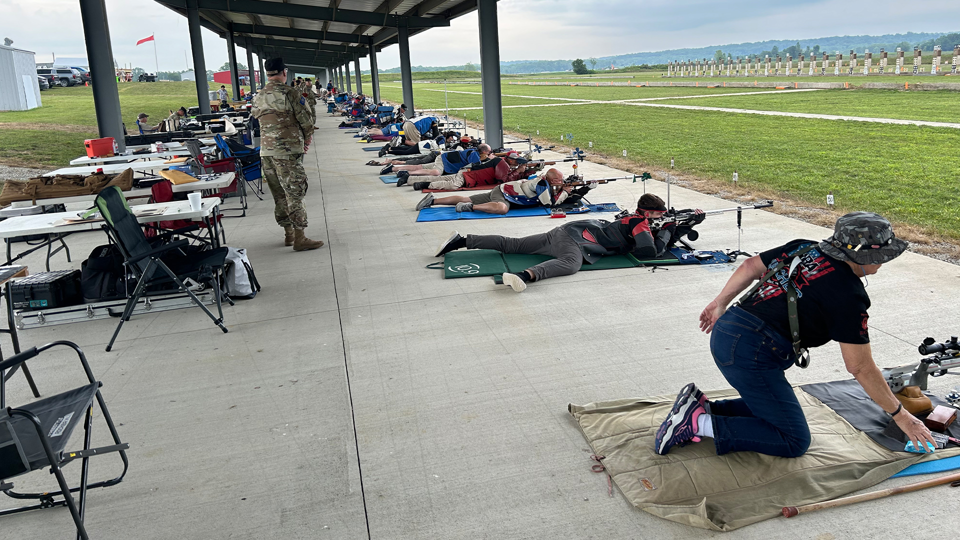 Smallbore firing line