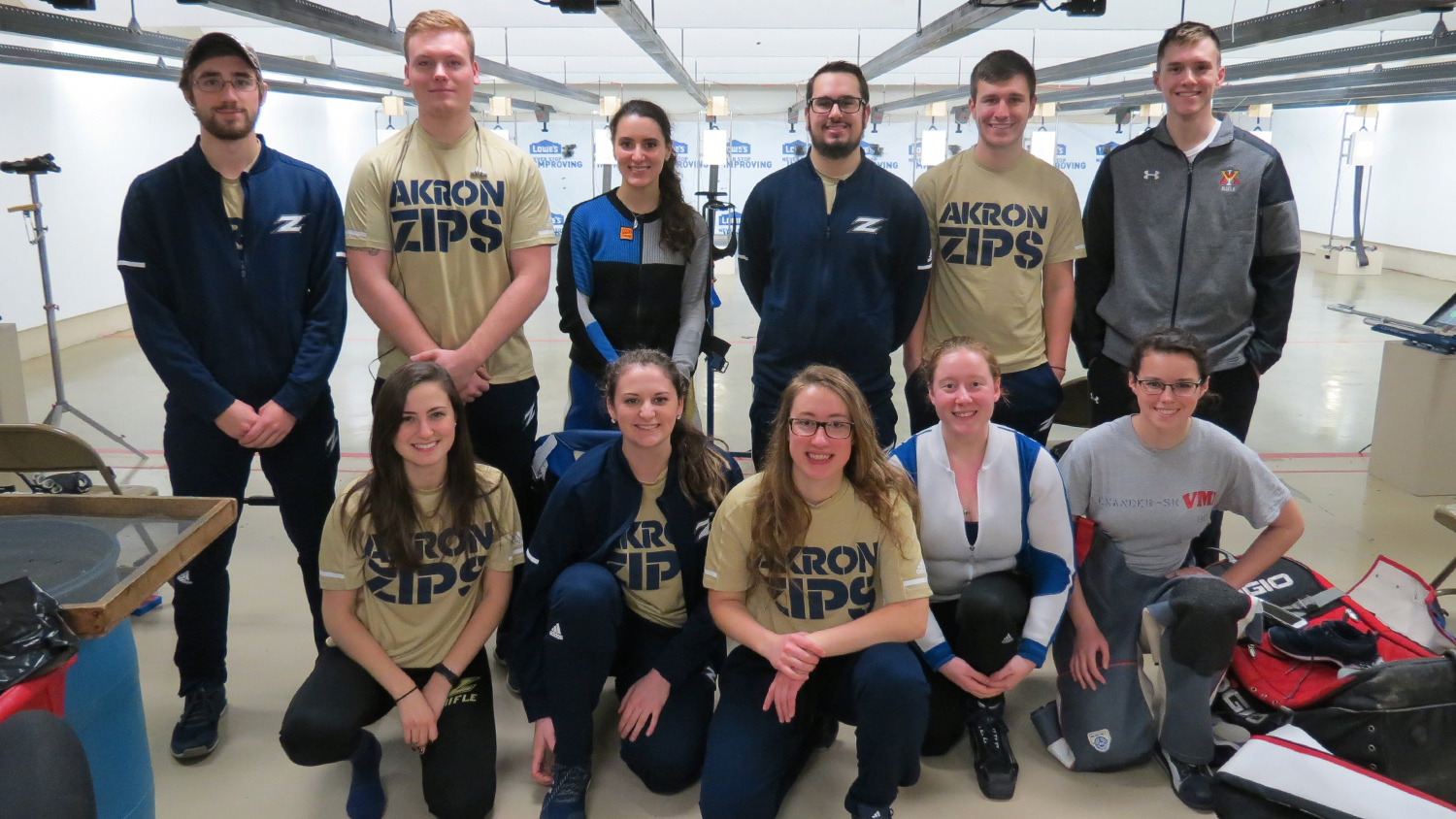 Akron Zips Rifle Team at VMI