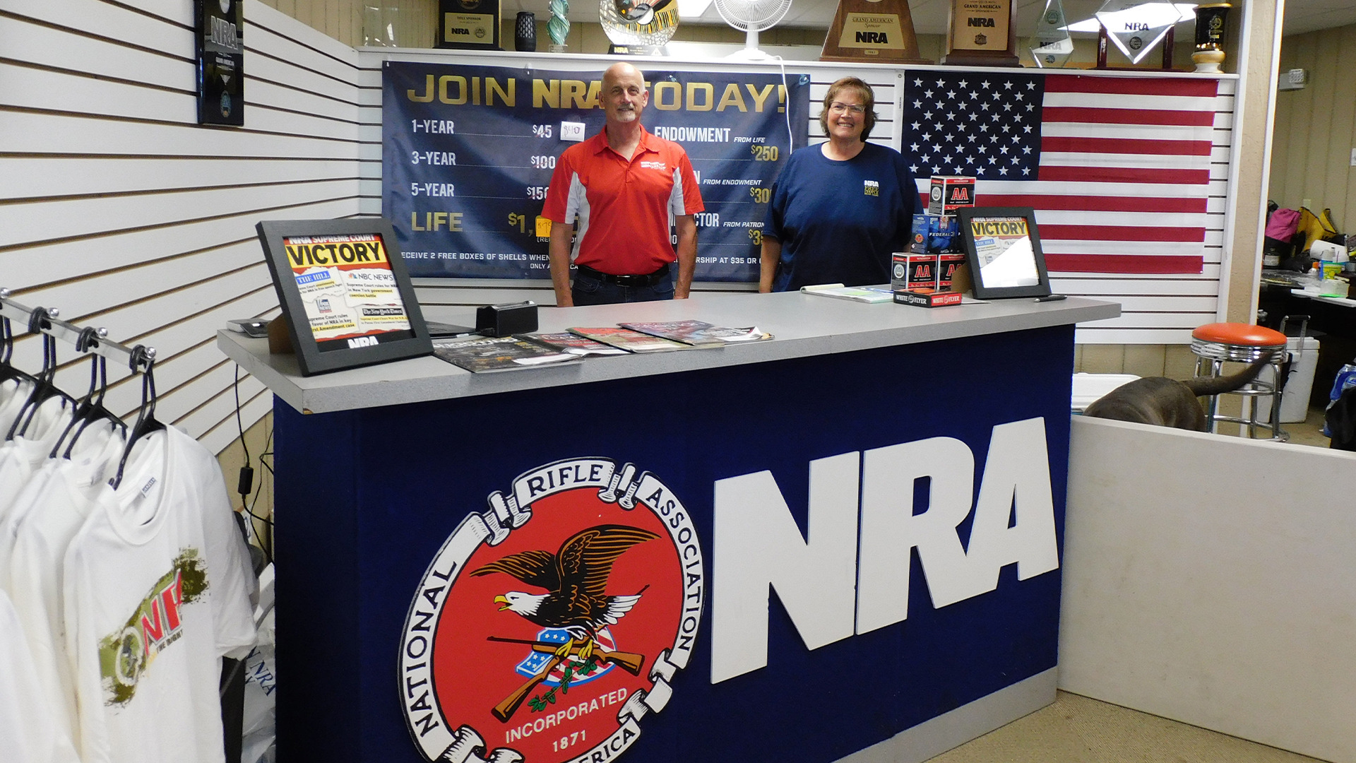 NRA building at SASP Nationals