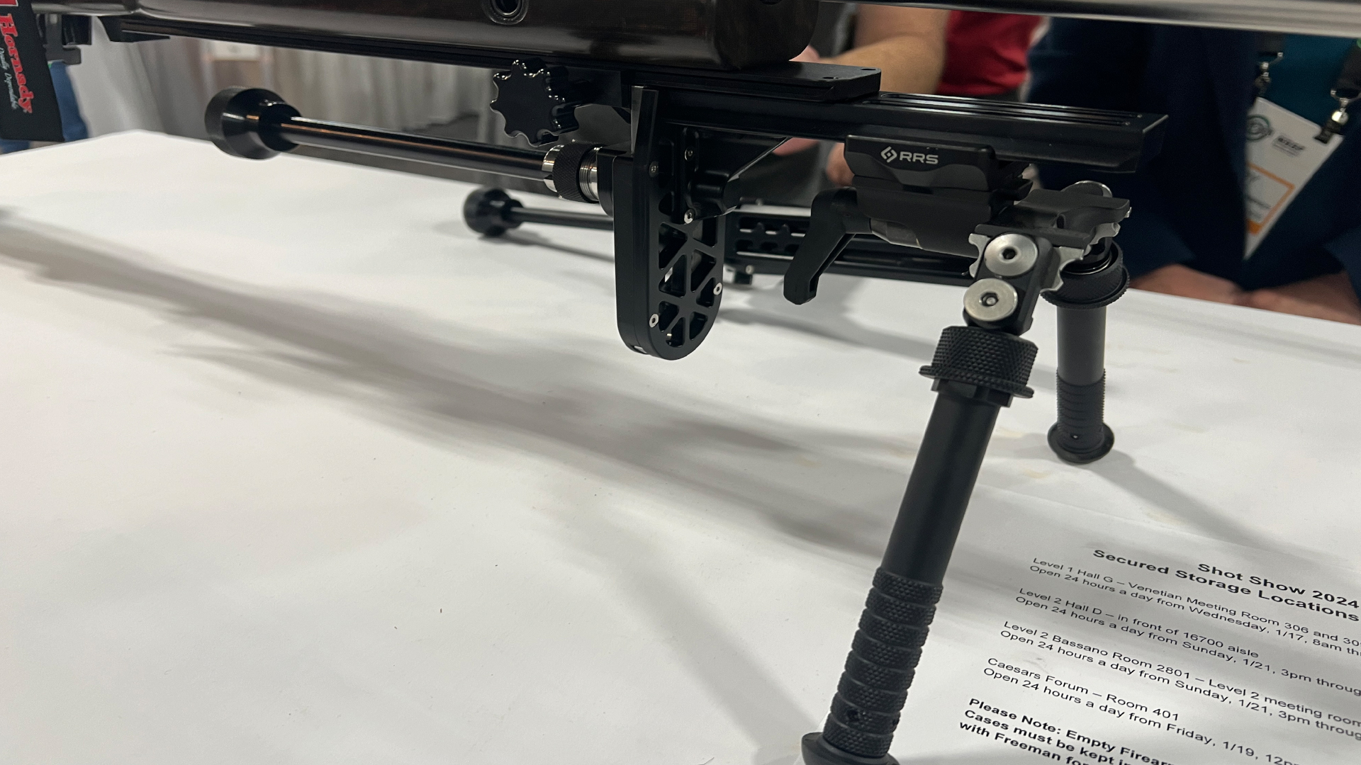 AMP&#x27;s RAMP bipod adapter