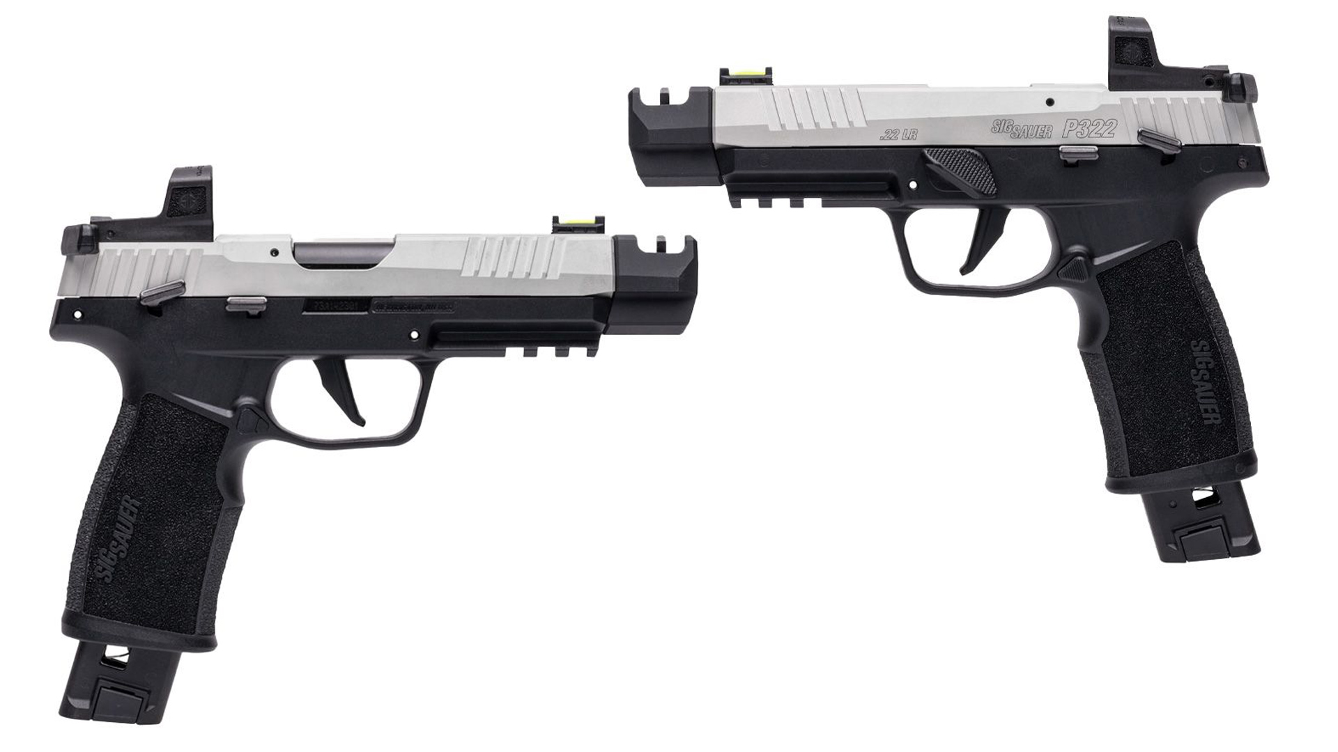 SIG P3222-COMP with red-dot sight