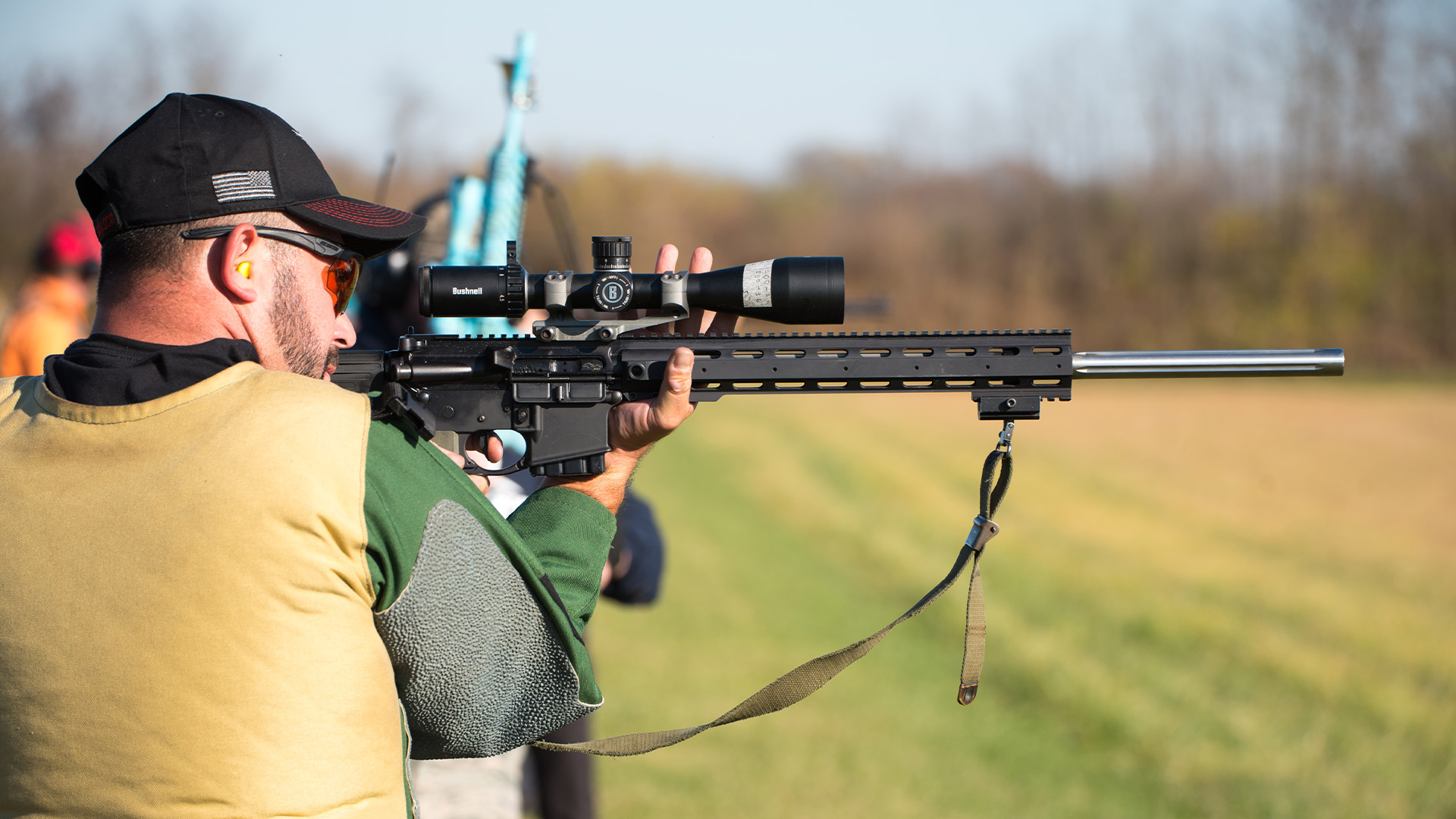 Frank Melloni shooting at 2020 Marty Brown Invitational