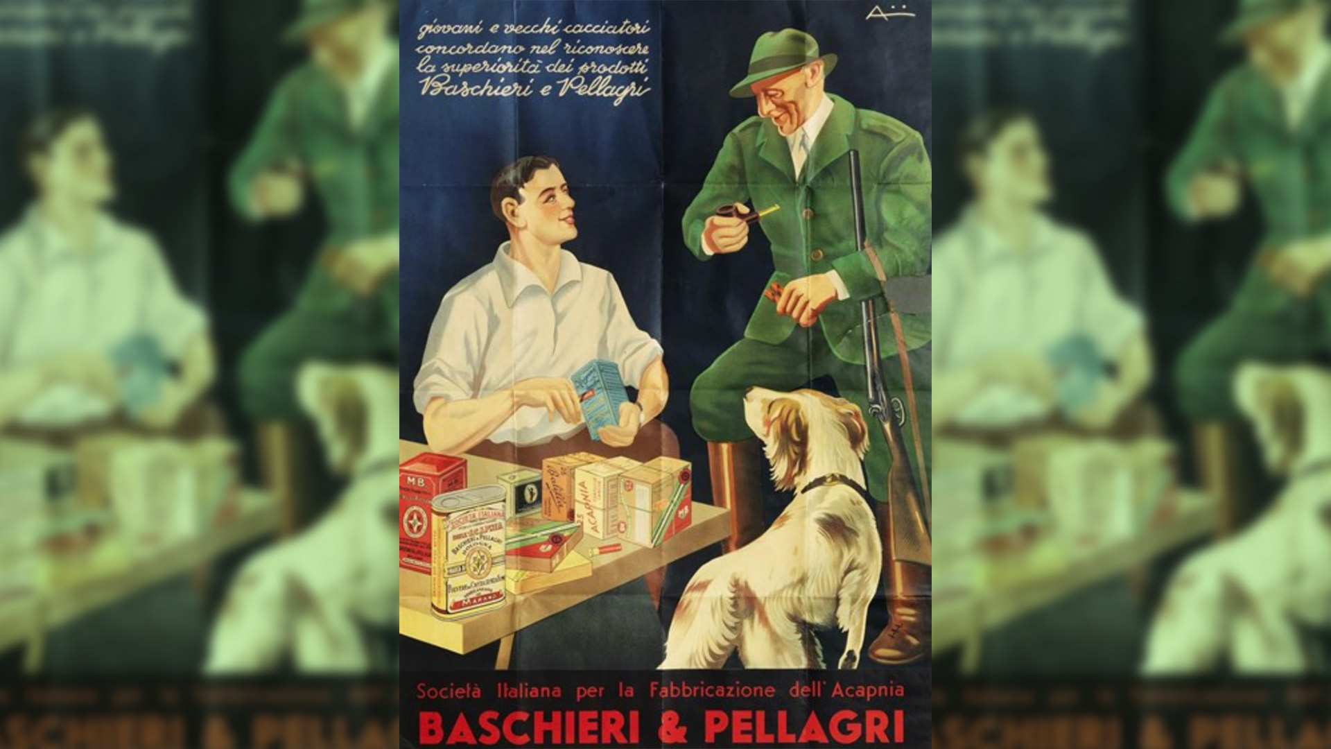 Vintage Baschieri &amp; Pellagri advertisement