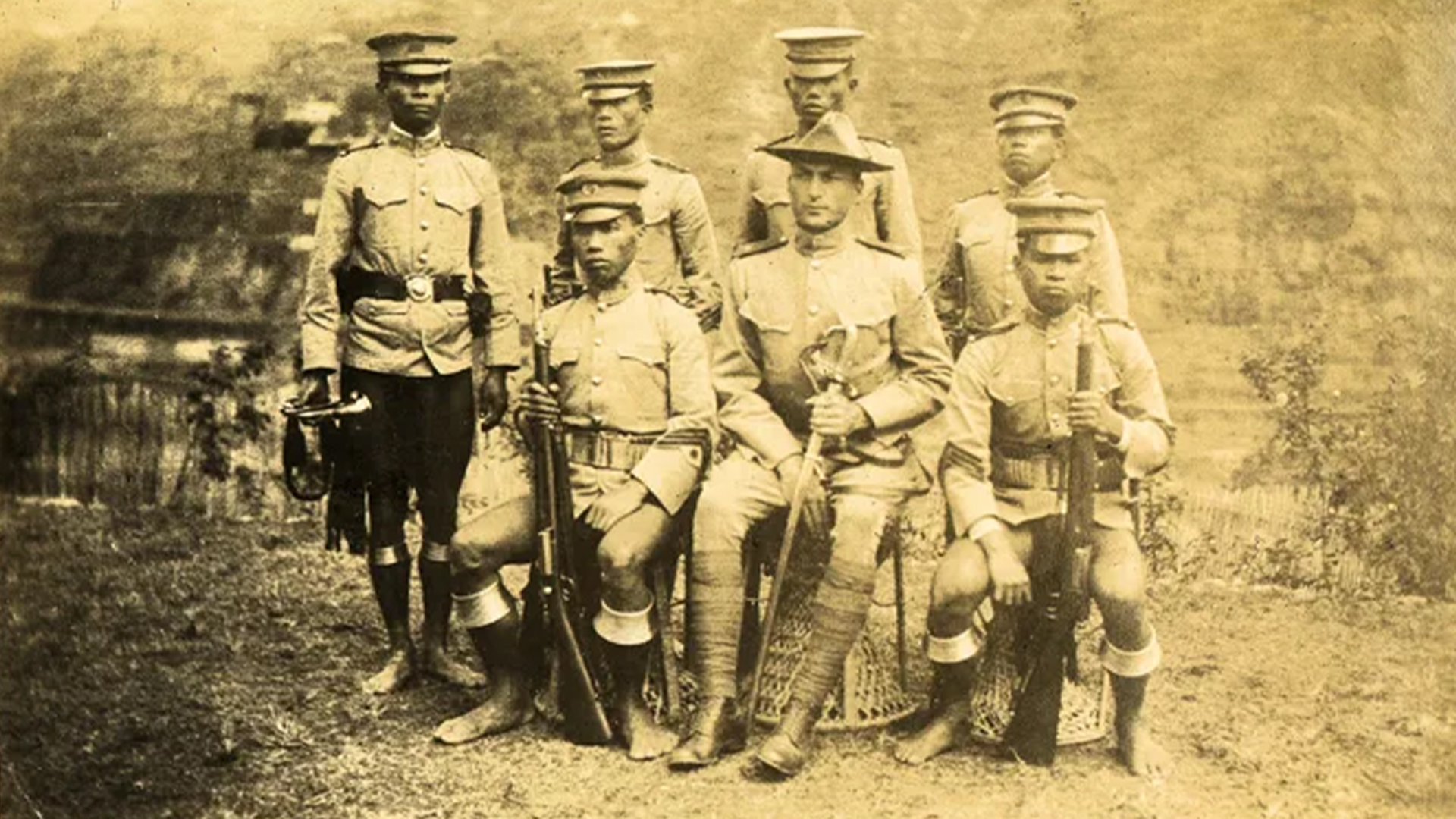 Philippine Constabulary troops