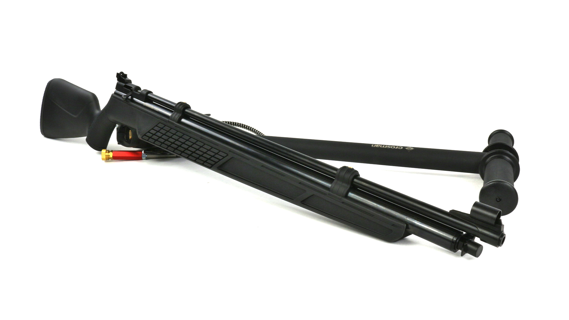 Crosman air rifle &amp; hand pump