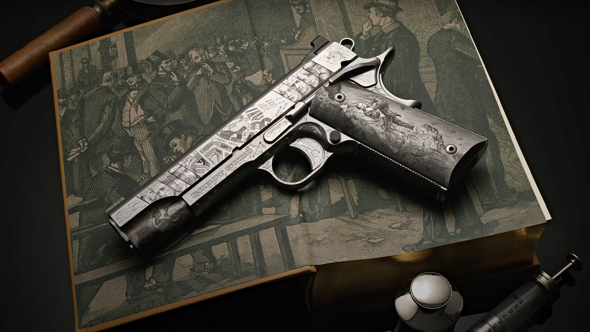 New: Cabot Guns Sherlock Holmes 1911 | An NRA Shooting Sports Journal