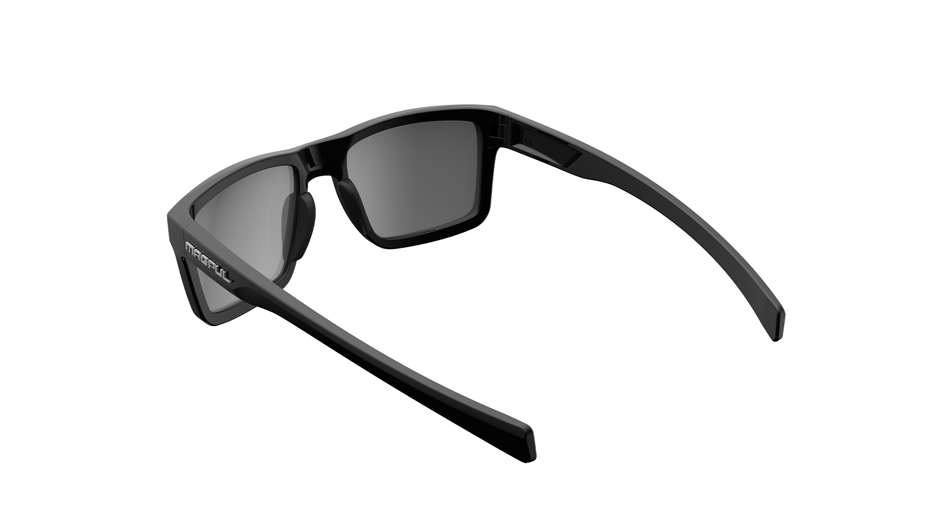 Magpul Rider sunglasses in black with silver mirror lens
