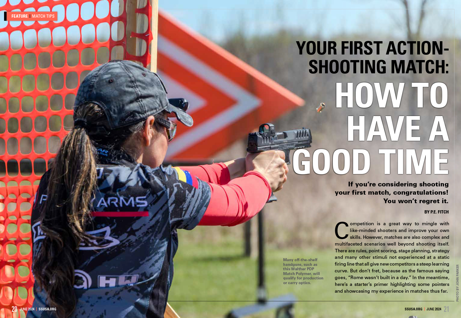Your First Action-Shooting Match