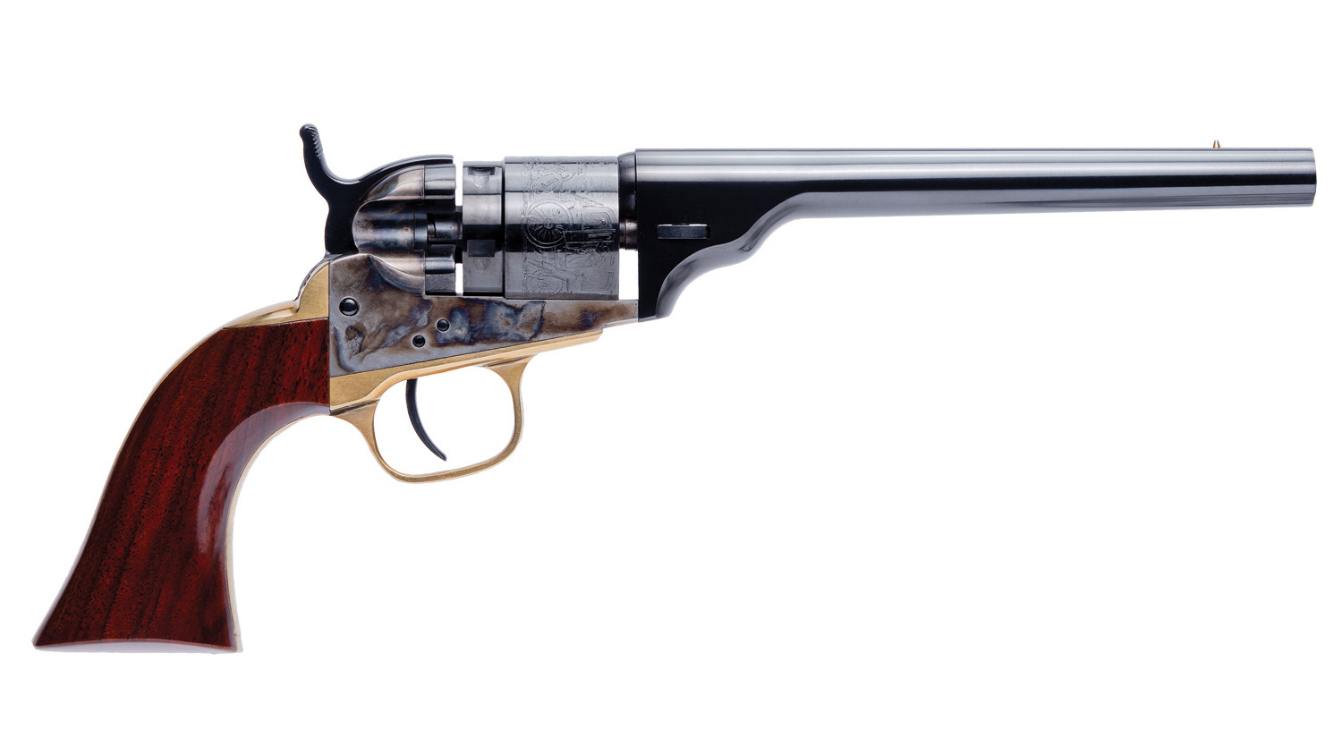 SHOT Show 2019: Cimarron 1862 Colt Pocket Navy Conversion Revolver In ...