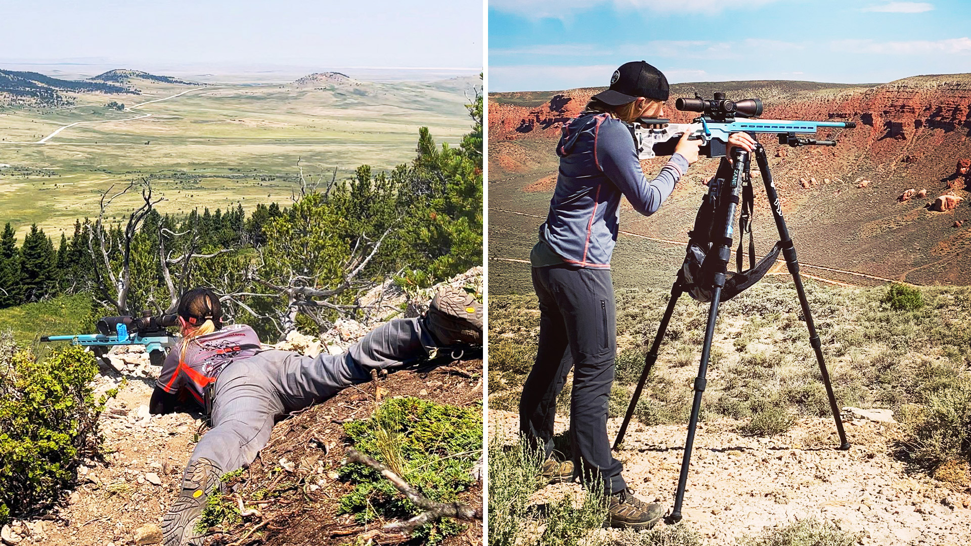 Allison Zane, precision long-range rifle competitor