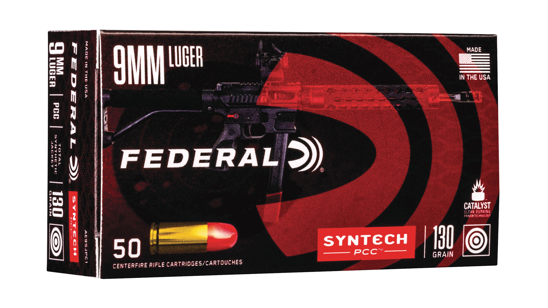 Federal Syntech PCC 9 mm ammo