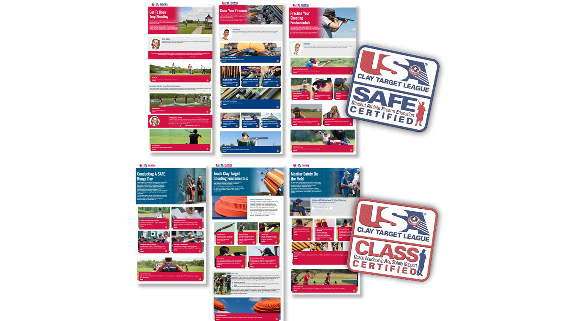 USA Clay Target SAFE CLASS 1