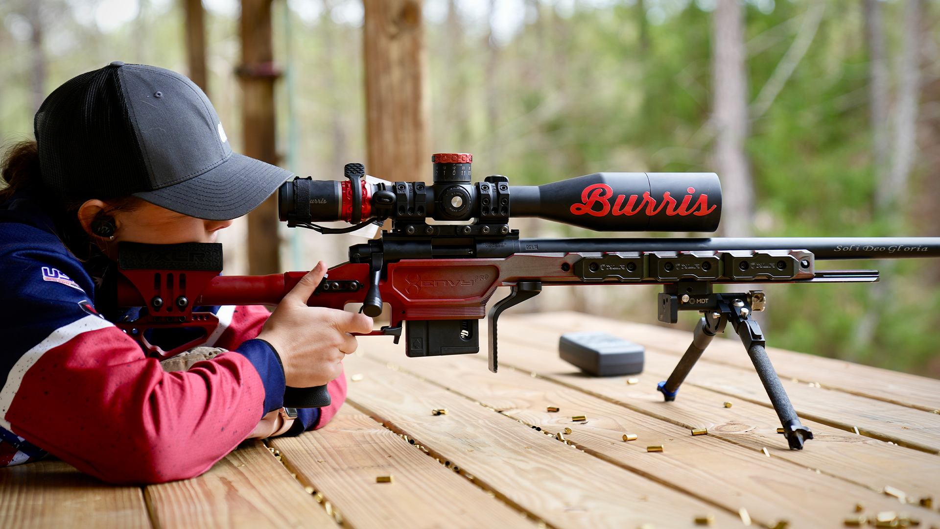 Camdyn Powers and precision rifle