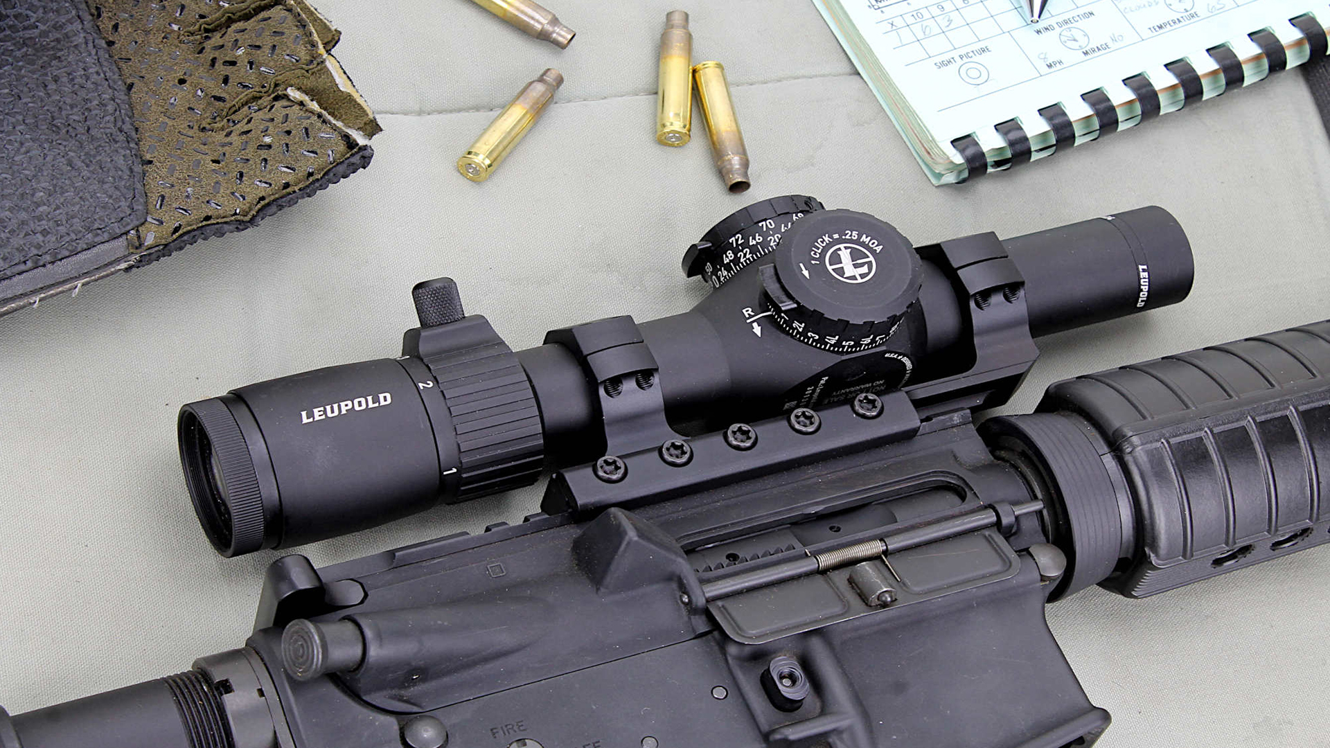 Dedicated To High Power: Leupold's Mark 4HD 1-4.5X 24 mm M1C3 SFP HPR-1  Optic | An NRA Shooting Sports Journal