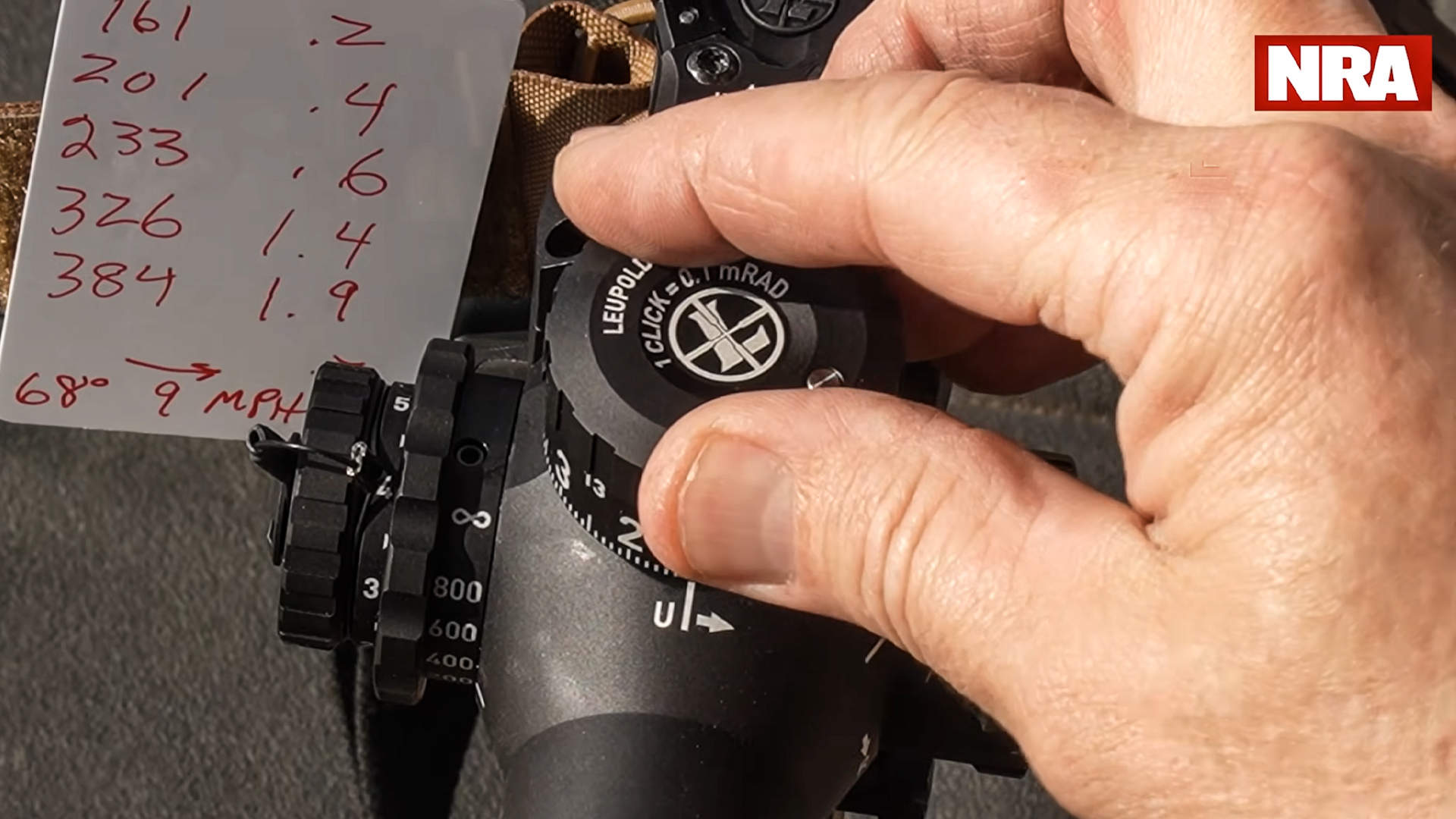 ARC Rifle Zeroing KL Video 6