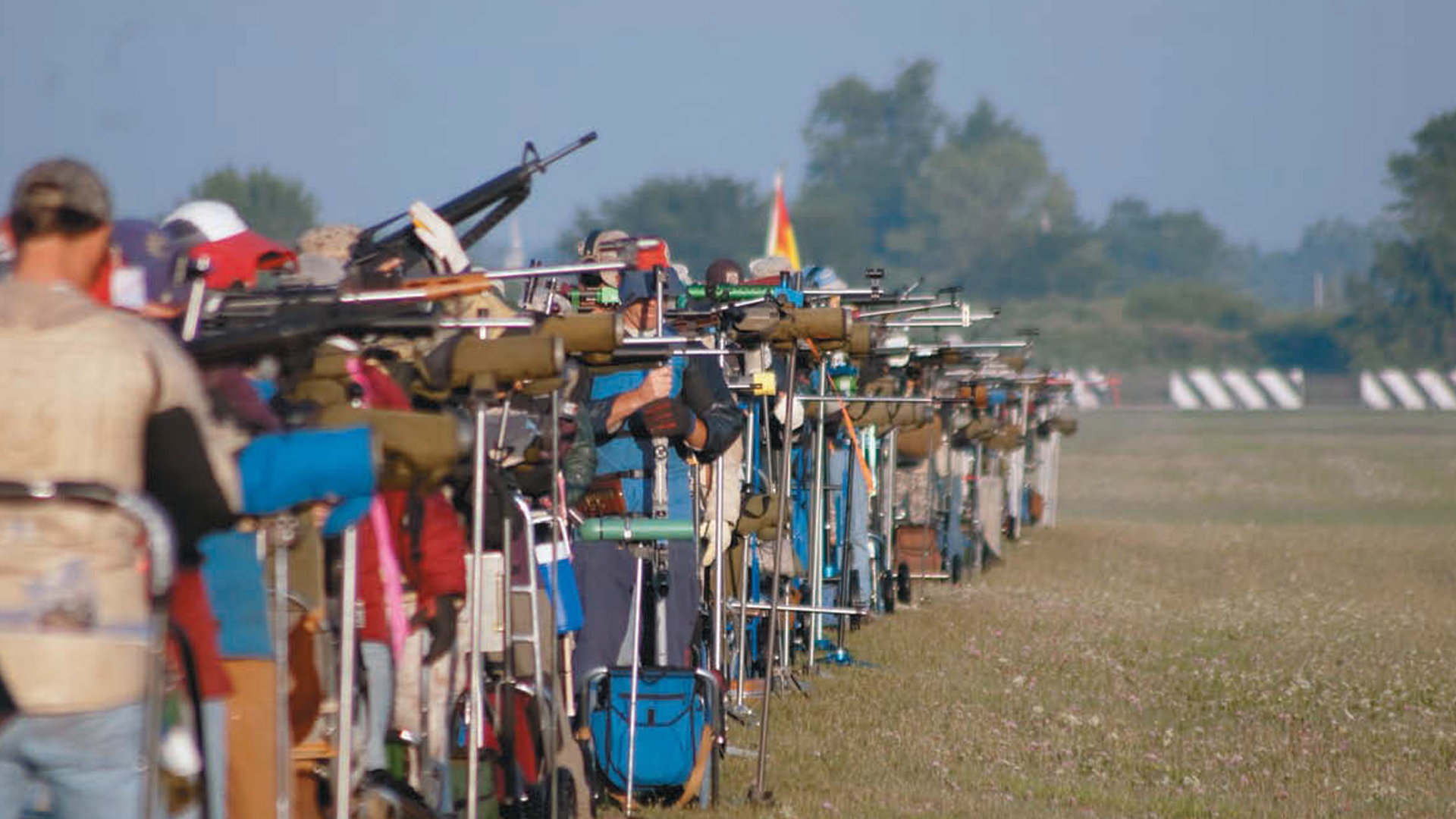 High Power Rifle firing line