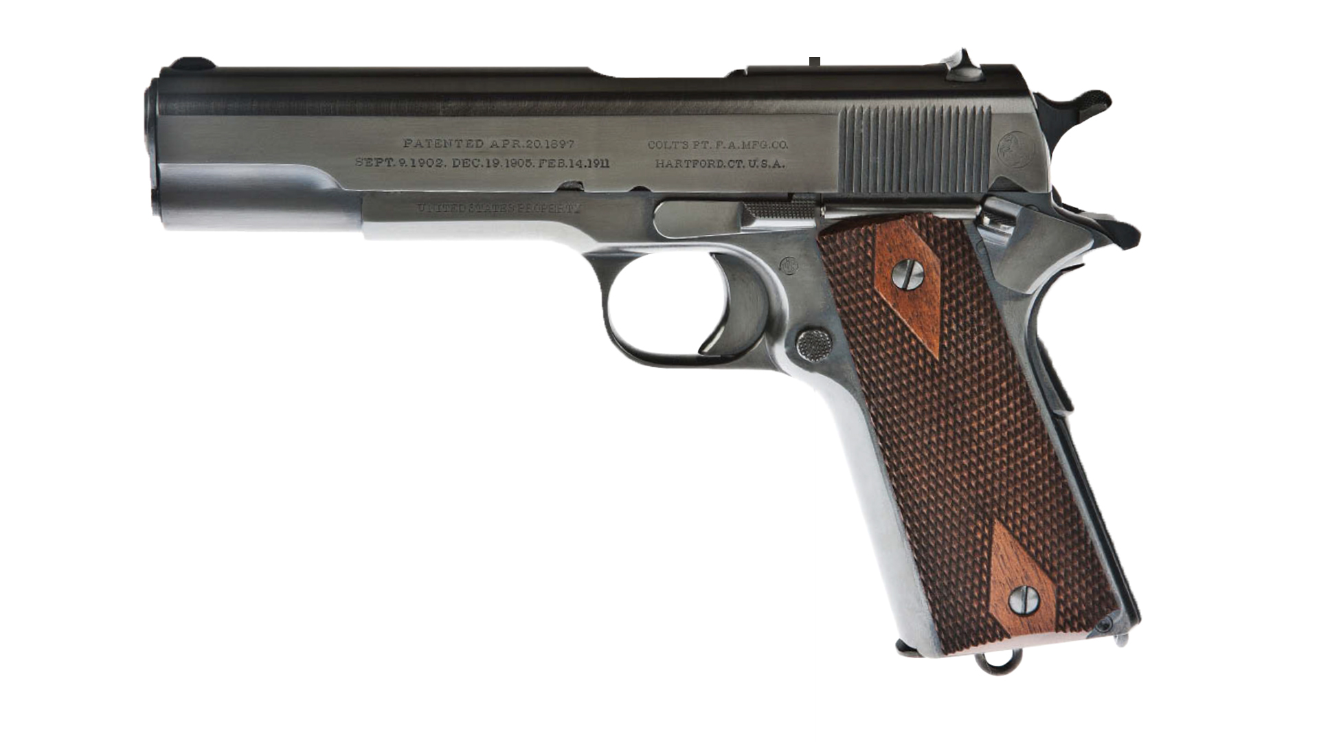 Restored 1911 pistol