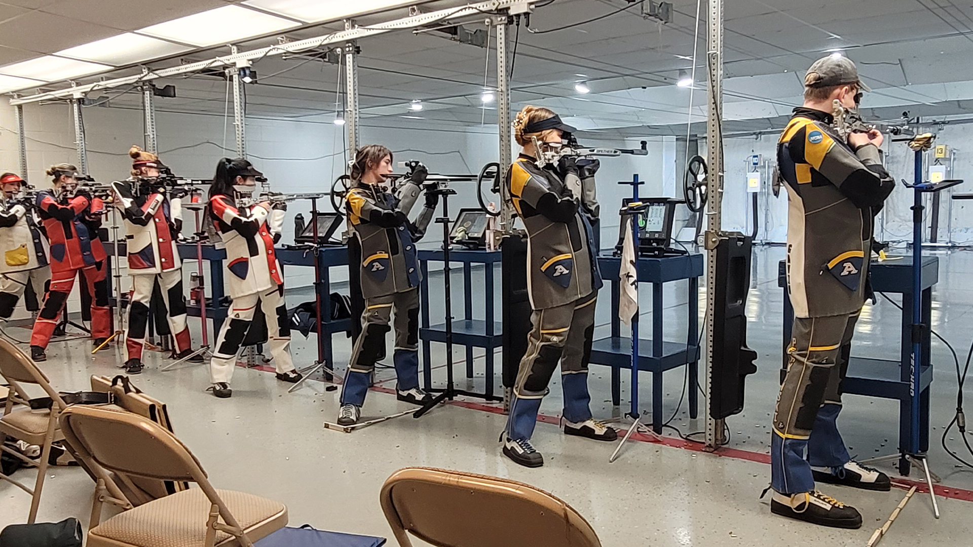 Akron rifle team