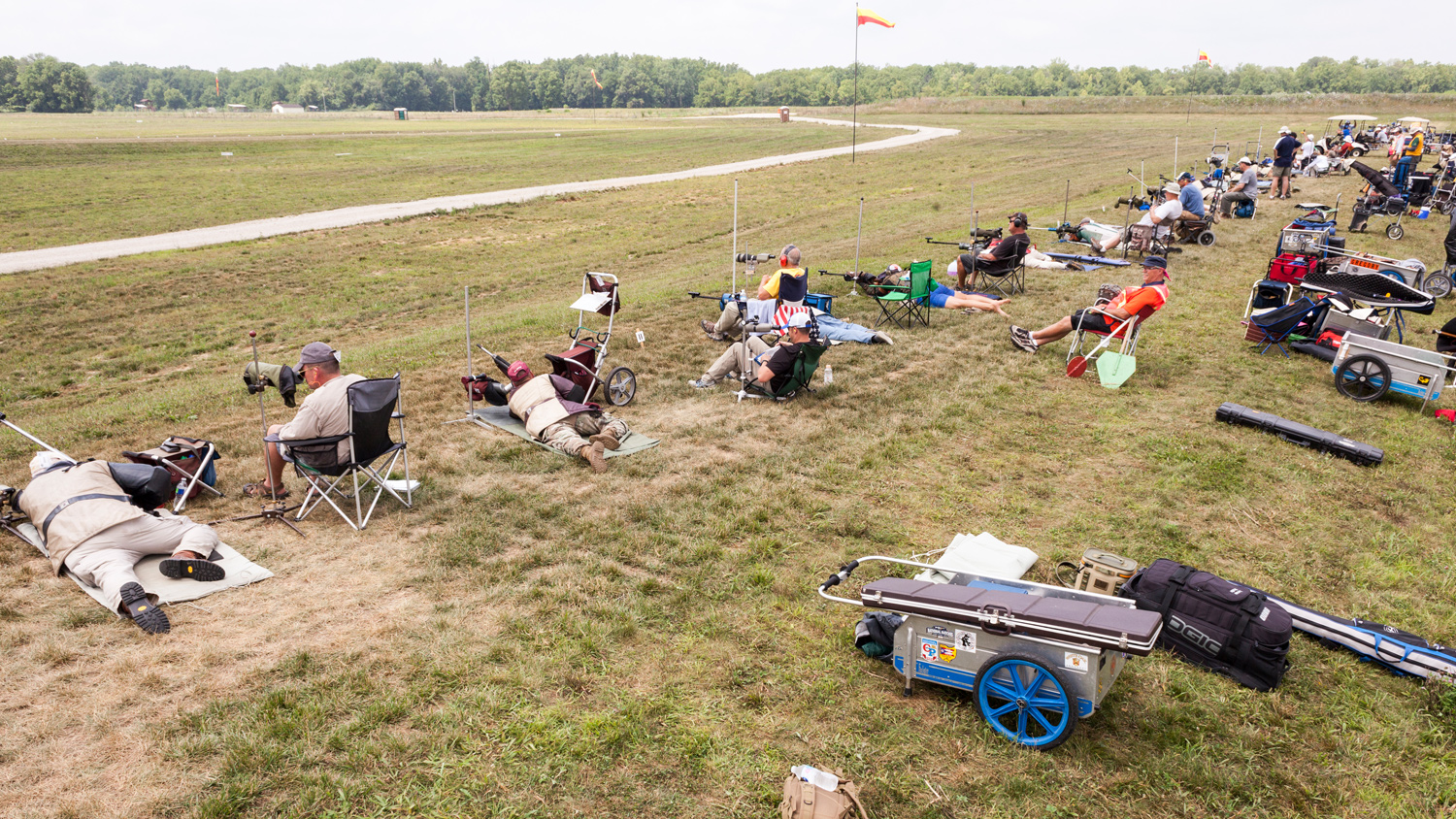 2018 Camp Atterbury firing line