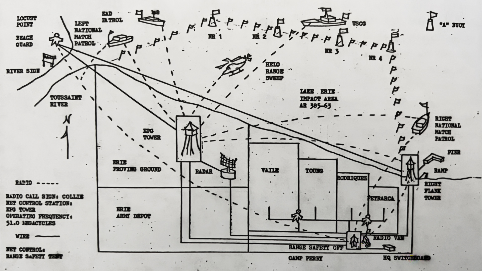 Camp Perry map