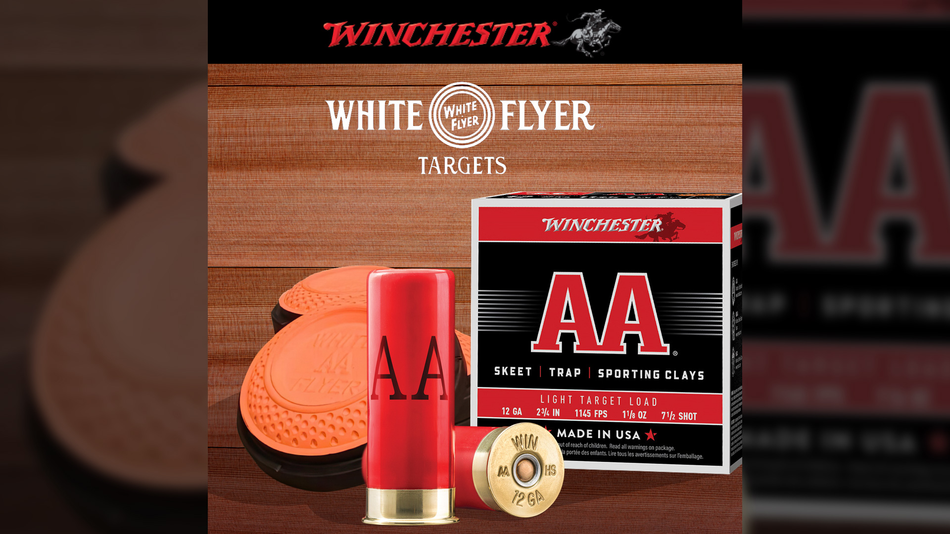 Pitch Targets  White Flyer American Trap, Skeet, International