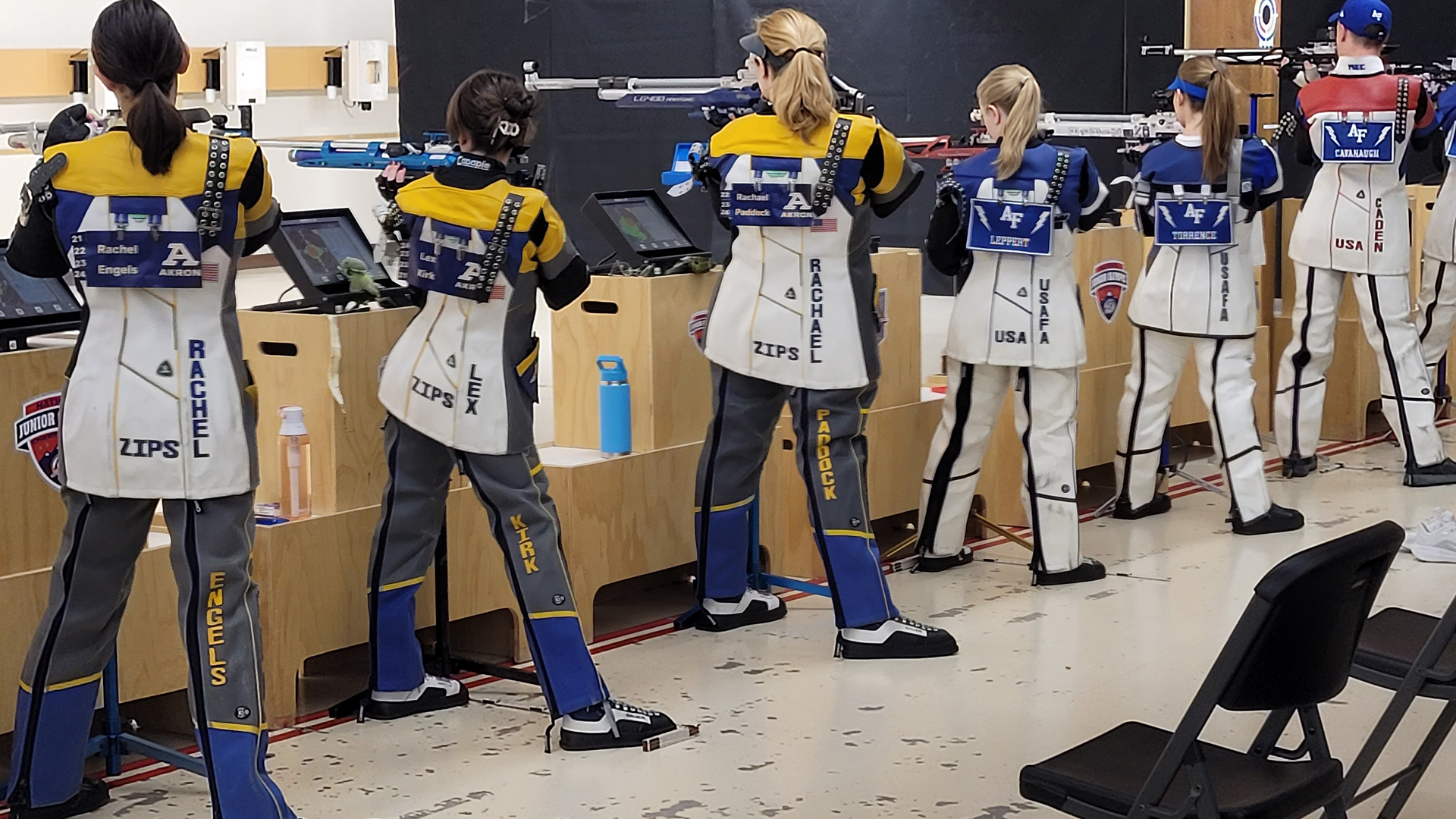 Akron rifle team