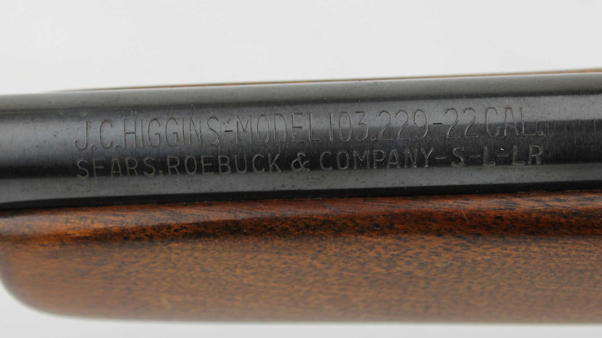 J.C. Higgins barrel stamp