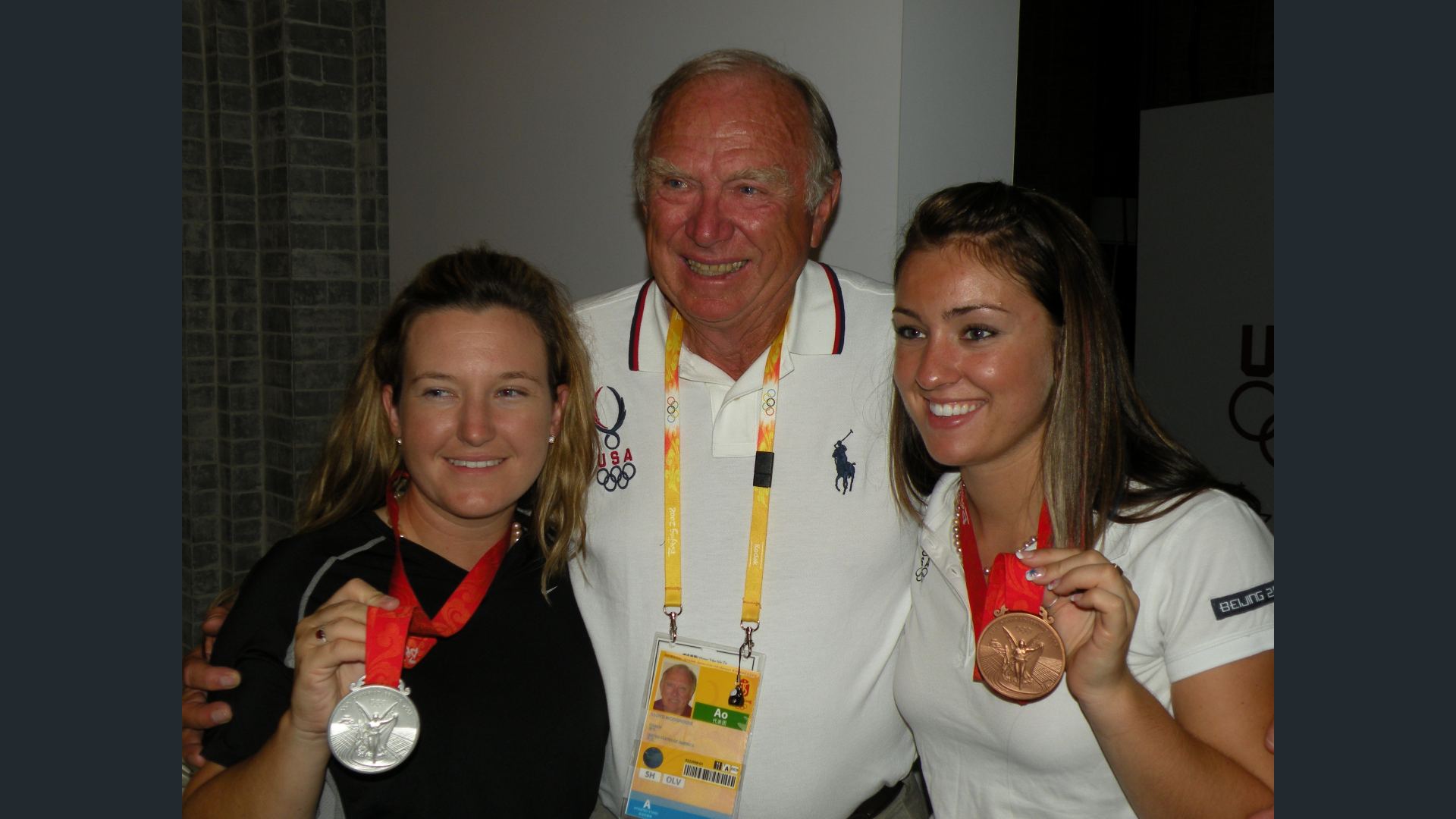 Lloyd F. Woodhouse at 2008 Olympics