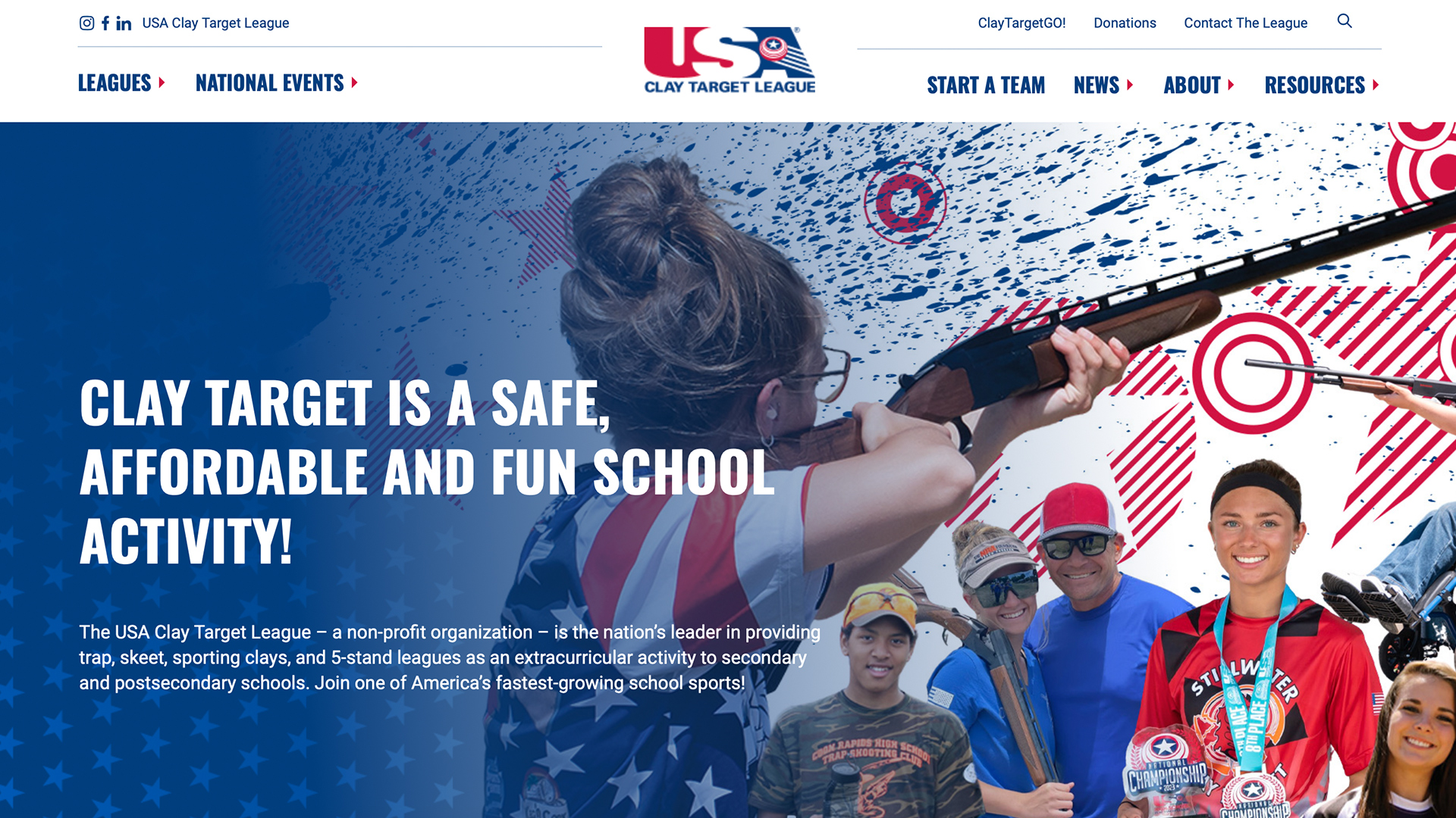 Usaclaytarget New Website 2