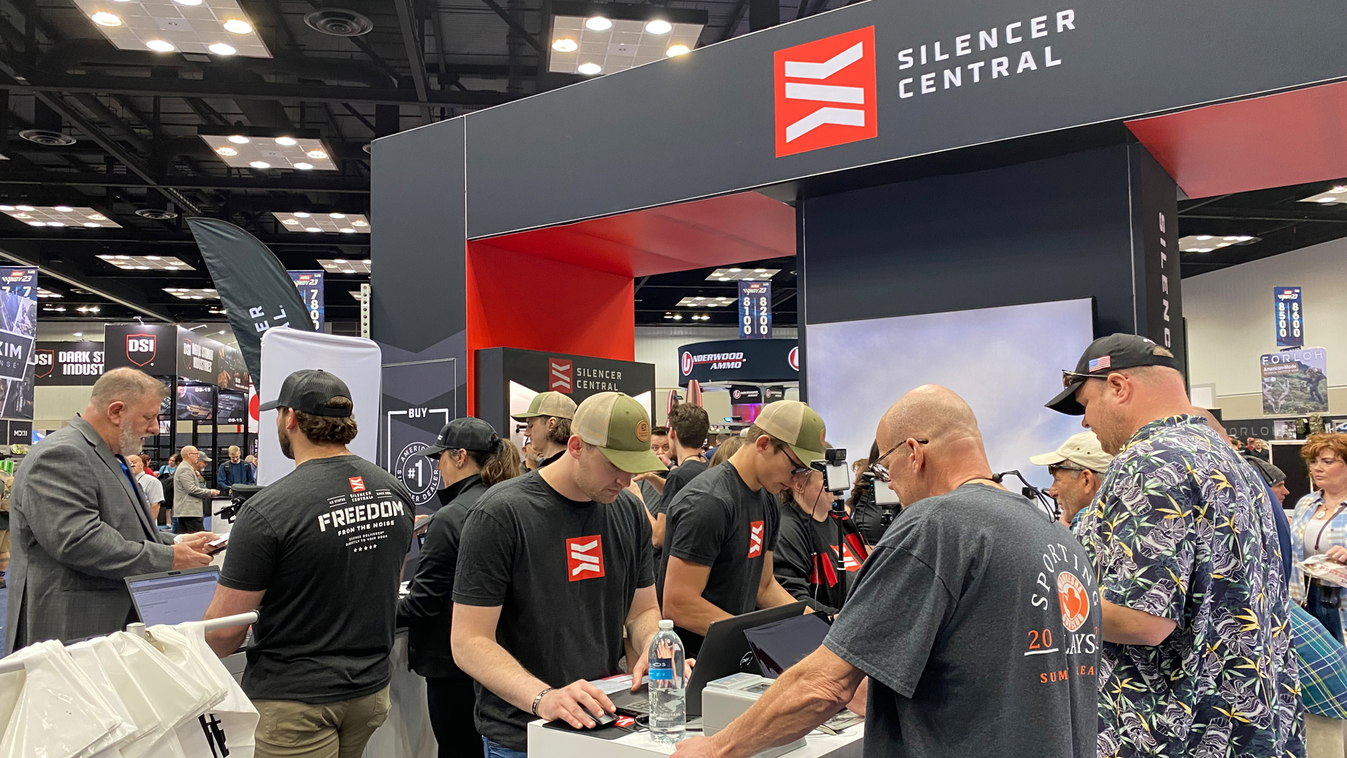 Silencer Central booth